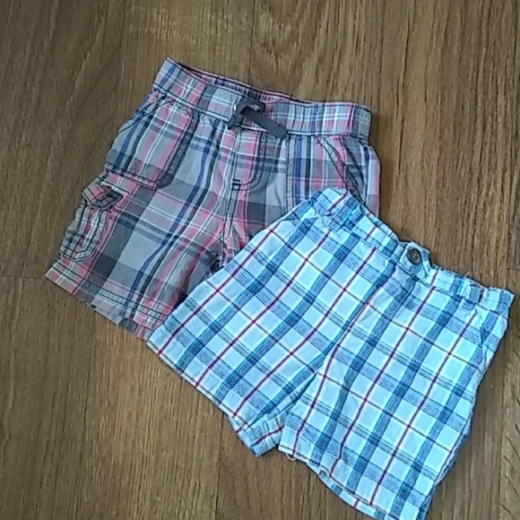 ✌ Bundle  Boys Plaid Shorts 18Month - Picture 3 of 4